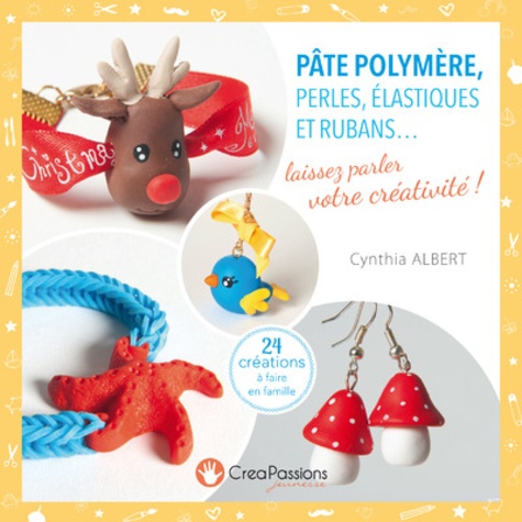 PATE POLYMERE, PERLES, ELASTIQUES ET RUBANS...