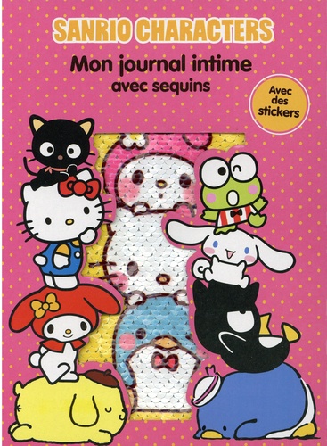 SANRIO CHARACTERS - MON JOURNAL INTIME AVEC SEQUINS