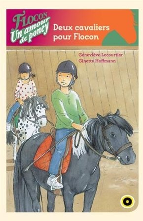 FLOCON UN AMOUR DE PONEY, DEUX CAVALIERS POUR FLOCON !
