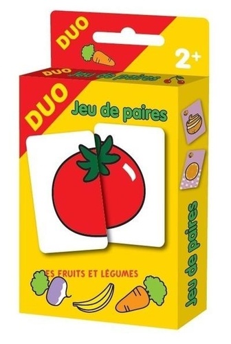 JEU MEMOIRE - FRUITS ET LEGUMES