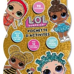 POCHETTE D'ACTIVITES - DOREE - LOL