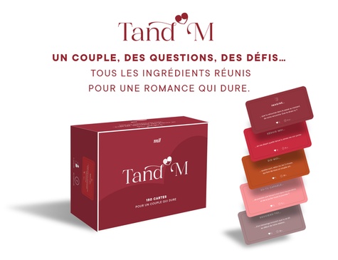 TAND'M - 150 CARTES POUR UN COUPLE QUI DURE !