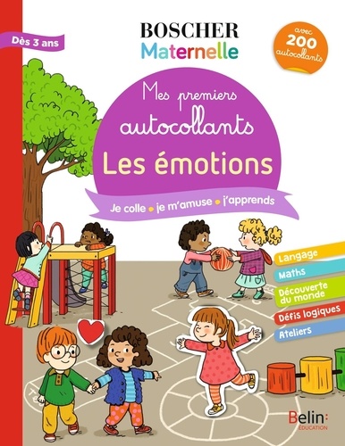 MES PREMIERS AUTOCOLLANTS - LES EMOTIONS