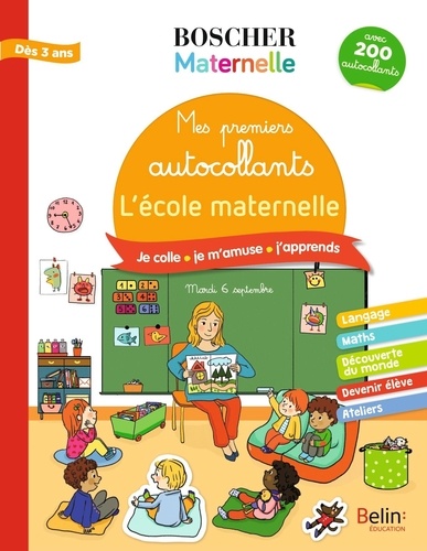 MES PREMIERS AUTOCOLLANTS - L'ECOLE MATERNELLE