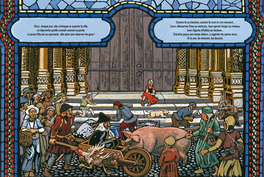 LES DESSINS DE CLAIRE - VITRAUX DE LA CATHEDRALE DE CHARTRES – Image 2
