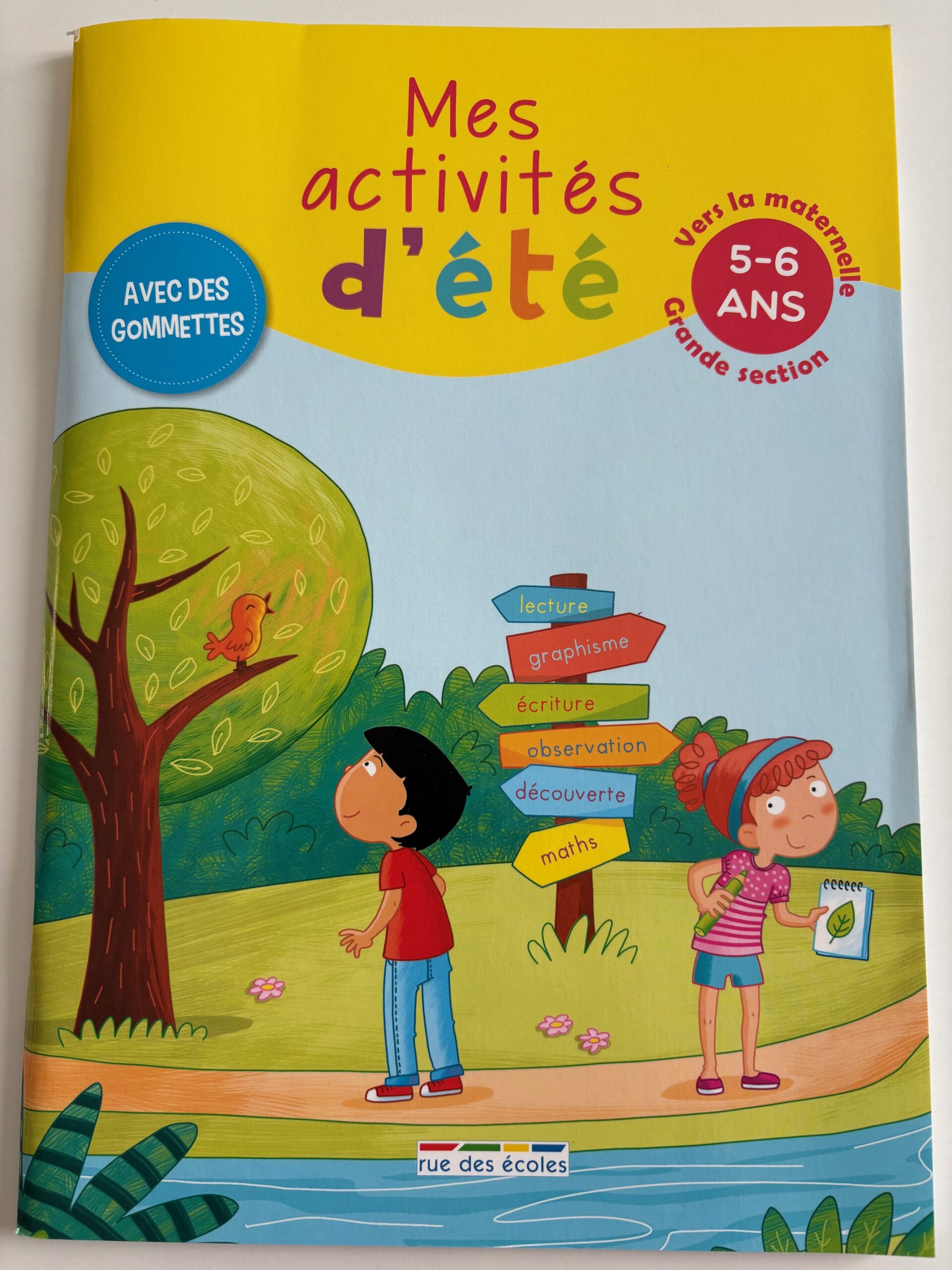 MES ACTIVITES D'ETE 5-6 ANS
