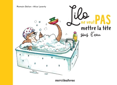 LILO NE VEUT PAS METTRE LA TETE SOUS L'EAU