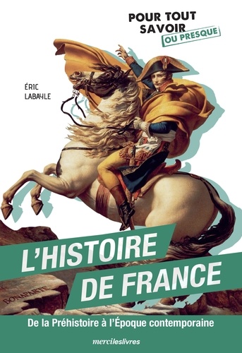 L'HISTOIRE DE FRANCE - DE LA PREHISTOIRE A L EPOQUE CONTEMPORAINE