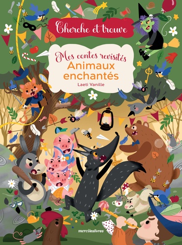 CHERCHE ET TROUVE - ANIMAUX ENCHANTES