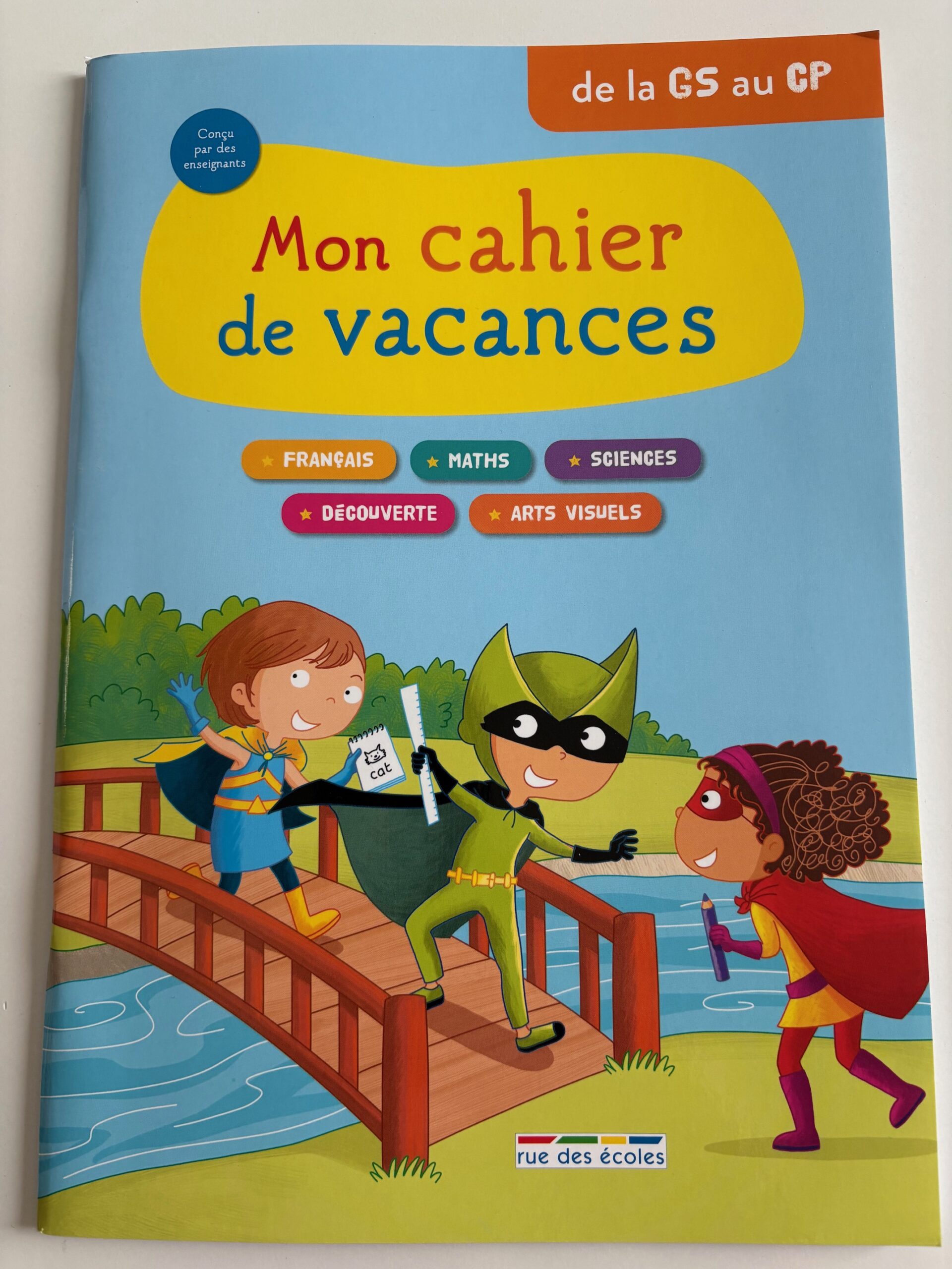 MON CAHIER DE VACANCES GS-CP