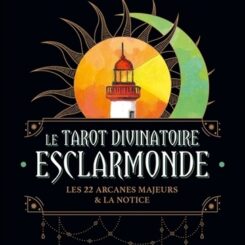 TAROT DIVINATOIRE ESCLARMONDE - COFFRET - LES 22 ARCANES MAJEURS & LA NOTICE